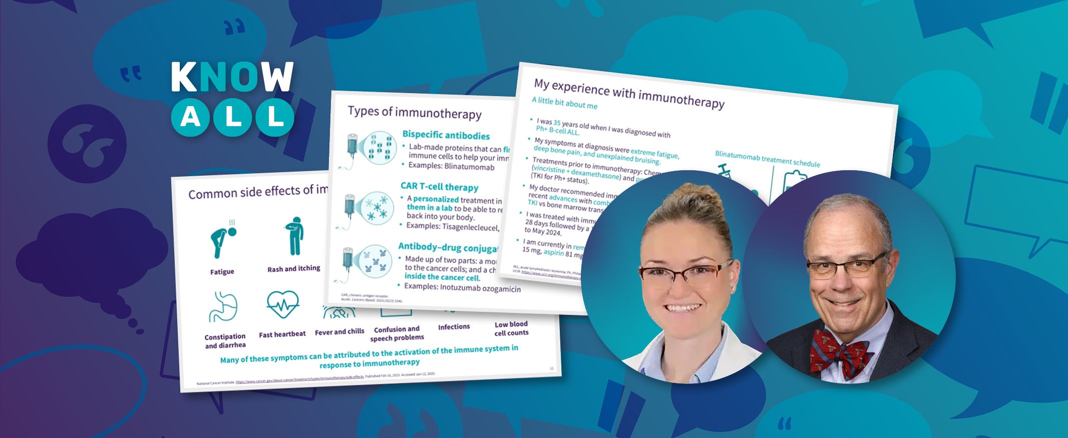 Know ALL Ambassador Meeting: Empowering the patient voice